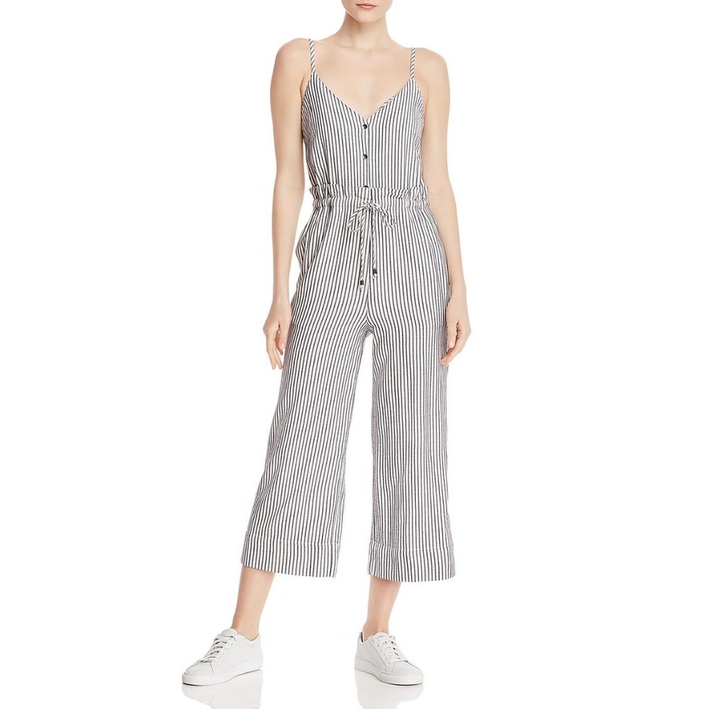 😎 NWT Splendid Striped Paperbag Jumpsuit